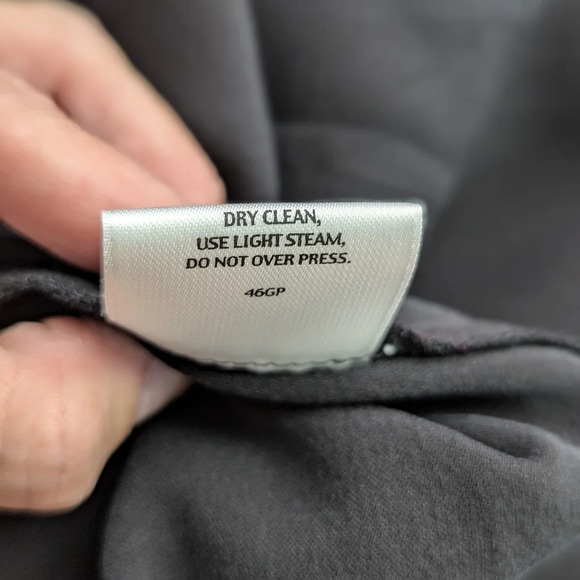 Eileen Fisher 100% Silk Asymmetrical Hem Minimalist Midi Dress in Petite PP - Picture 11 of 16